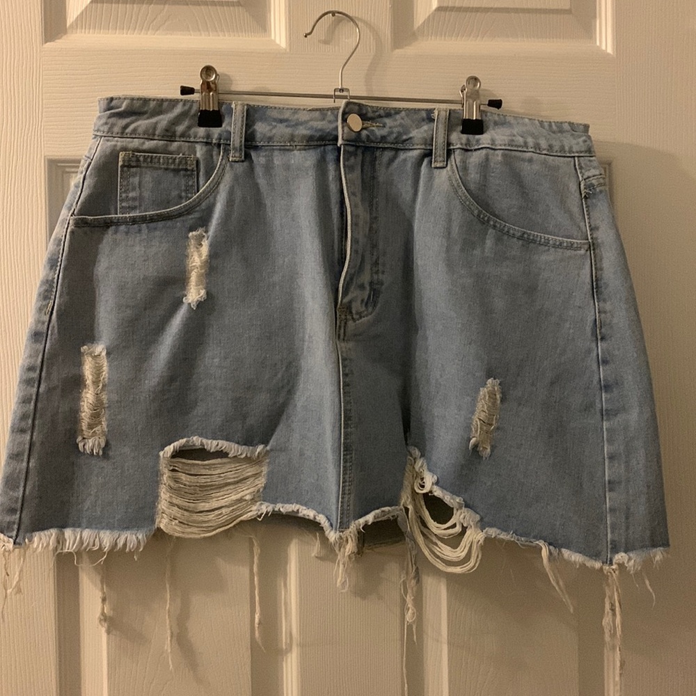 SHEIN Denim Skirt